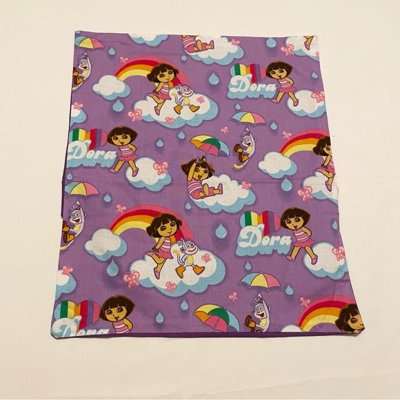 Dora the Explorer Pillowcase Homemade 15” x 13” Pillow Case - Picture 13 of 14
